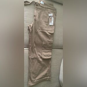 Time and Tru Tan Wide Leg Pants